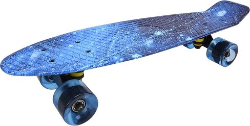 ChromeWheels Skateboards 22 inch Complete Skateboard Deck Mini Cruiser for Kids Boys Girls Youths Beginners in Kuwait