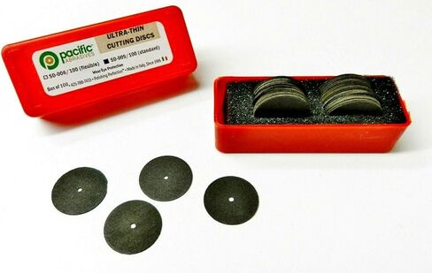 Separating Discs Ultra-Thin 7/8" X 0.3mm Aluminum Oxide .009 Box -100 Made in Italy in Saudi Arabia