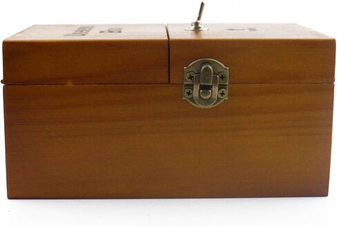 صندوق خشبي من Willcomes يُطفئ نفسه بدون فائدة، صندوق اتركني وحدي، آلة دائمة للهدايا المهووسة أو الألعاب المكتبية in Kuwait