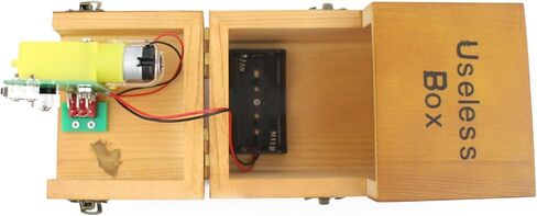 صندوق خشبي من Willcomes يُطفئ نفسه بدون فائدة، صندوق اتركني وحدي، آلة دائمة للهدايا المهووسة أو الألعاب المكتبية in Kuwait