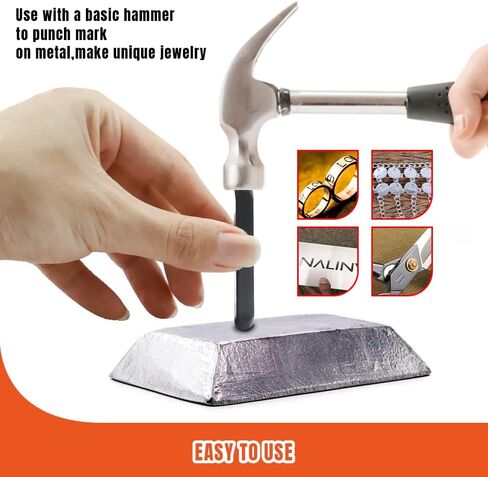 مجموعة طوابع الحروف والأرقام من Goodcrafter، 36 قطعة 1/4 بوصة (6 مم) الأبجدية A-Z والرقم 0-9 ورمز للطباعة والفنون والحرف اليدوية والخشب المعدني الصلب والجلود in Kuwait