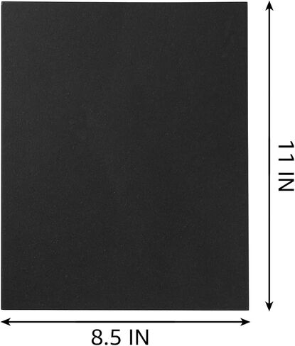 24 Sheets 8 1/2 x 11 Thick Paper Cardstock Blank Cards 300GSM Colorful for DIY Crafts Cards Making, Invitations, Scrapbook Supplies (Dusty-Blue) in Kuwait