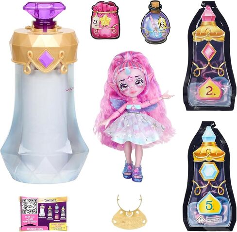INCREDITOYZ Magic Mixies Pixlings Unia The Unicorn 6.5" Pixling Doll Bundled Gift Set in Kuwait