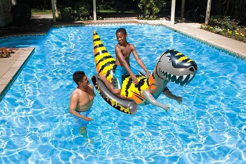 Poolmaster T-Rex قابل للنفخ على ديناصور جامبو للسباحة in Saudi Arabia