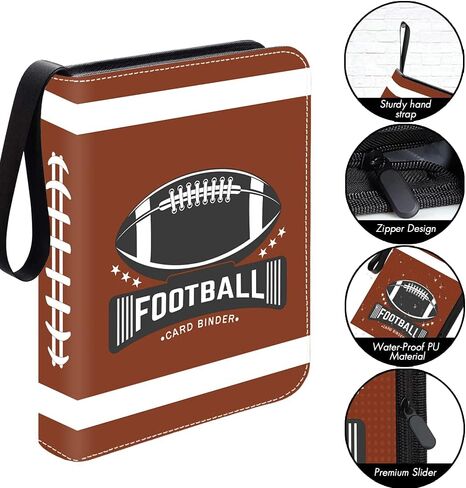720 جيب مع غلاف بطاقات التداول والبيسبول، مجموعة واقيات حامل بطاقات البوم بطاقات كرة القدم تناسب يوغيو، ام تي جي، الرياضة، الالعاب، حامل بطاقات قياسي (كرة القدم الرجبي) in Kuwait