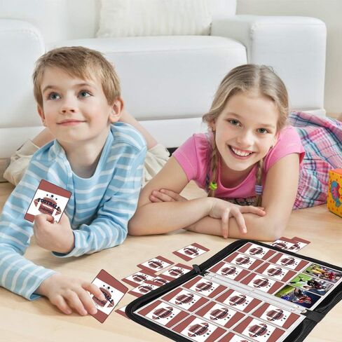 720 جيب مع غلاف بطاقات التداول والبيسبول، مجموعة واقيات حامل بطاقات البوم بطاقات كرة القدم تناسب يوغيو، ام تي جي، الرياضة، الالعاب، حامل بطاقات قياسي (كرة القدم الرجبي) in Kuwait