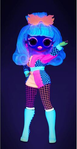 L.O.L. Surprise! O.M.G. Lights Speedster Fashion Doll with 15 Surprises, Multicolor in Saudi Arabia