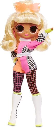 L.O.L. Surprise! O.M.G. Lights Speedster Fashion Doll with 15 Surprises, Multicolor in Saudi Arabia