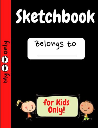 Sketch Book for Kids: 100 Pages 8.5 x 11 inches | Large Notebook for Drawing, Journaling, Writing, Crayon Coloring, Sketching or Doodling | Great Gift for Children of All Ages in Saudi Arabia