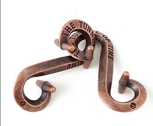 2Pcs Brain Teaser Puzzles for Puzzle Games, Educational Toys,Mind Puzzles, Metal Puzzles 3D Puzzles Unlock Interlock IQ Puzzles Box in Saudi Arabia