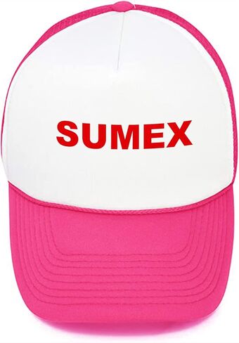 SUMEX 4 عبوات من قبعة سائق الشاحنة، قبعة شبكية من البوليستر مخصصة مع حزام سناب باك قابل للتعديل من أجل قبعة بيسبول ذاتية الصنع in Saudi Arabia