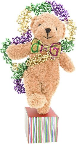 شرائط Hying Mardi Gras لأقواس إكليل الزهور، أشرطة حافة سلكية ذهبية لامعة من Mardi Gras Words أشرطة حرفية زينة لتغليف الهدايا الدهون الثلاثاء لوازم تزيين حفلات الكرنفال، 2.5 بوصة × 10 ياردات in Kuwait