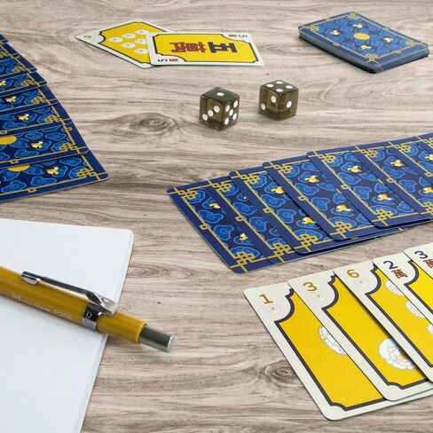 Chinese & American/Western Mahjong Card Game Set | Chinese Tile Game in Playing Card Form | includes 1 Chinese & 1 American Deck in Saudi Arabia