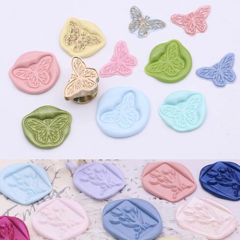 Wine Red Sealing Wax, ONWINPOR 500G Wax Sealing Beads 1400Pcs Red Wax Seal Beads for Wax Seal Stamp, Great for Embellishment of Cards Envelopes, Wedding Invitations(Wine Red) in Kuwait