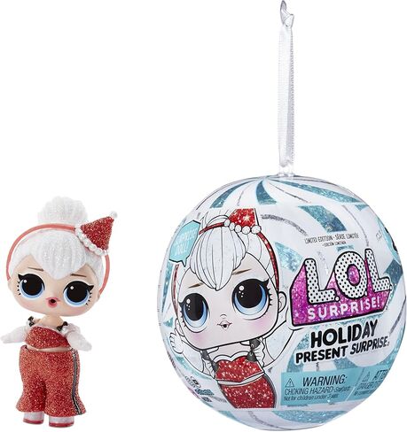 LOL Surprise Holiday Supreme Sleigh Babe with 8 Surprises Including Collectible Doll, Shoes, and Accessories | Great Gift for Kids Ages 4+ in Saudi Arabia