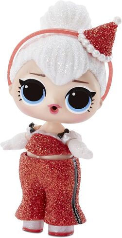 LOL Surprise Holiday Supreme Sleigh Babe with 8 Surprises Including Collectible Doll, Shoes, and Accessories | Great Gift for Kids Ages 4+ in Saudi Arabia