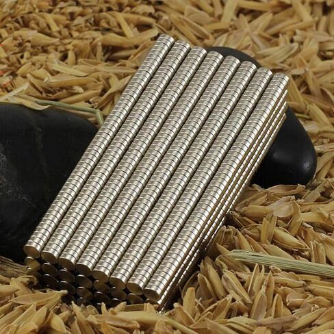 wotoy 300pcs 3x1mm قوية صغيرة صغيرة مغناطيس الثلاجة الصغيرة السبورة المغناطيس للثلاجة مكتب النقاط المغناطيسية الحرف المنمنمات نماذج صغيرة in Kuwait