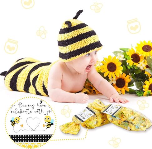 60 Pieces Thank You Tags with Gold Rope Thank You Bee-ing Here Tags Bee Party Gift Tags for Baby Shower Wedding Birthday Party in Saudi Arabia