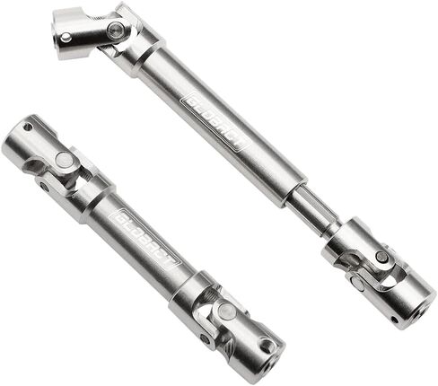 GLOBACT Stainless Steel Center Drive Shaft for 1/18 Axial UTB18 Capra RC Crawler Upgrades Parts (2Pcs) in Saudi Arabia