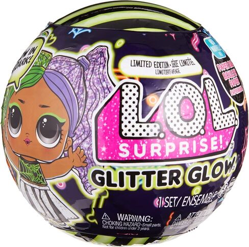 L.O.L. Surprise! Glitter Glow Doll Cheer Boo with 7 Surprises, Halloween Dolls, Accessories, Limited Edition Dolls, Collectible Dolls, Glow-in-the-Dark Dolls in Saudi Arabia