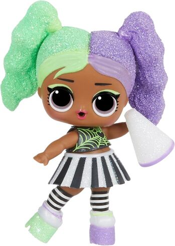 L.O.L. Surprise! Glitter Glow Doll Cheer Boo with 7 Surprises, Halloween Dolls, Accessories, Limited Edition Dolls, Collectible Dolls, Glow-in-the-Dark Dolls in Saudi Arabia