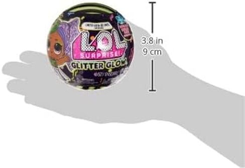 L.O.L. Surprise! Glitter Glow Doll Cheer Boo with 7 Surprises, Halloween Dolls, Accessories, Limited Edition Dolls, Collectible Dolls, Glow-in-the-Dark Dolls in Saudi Arabia