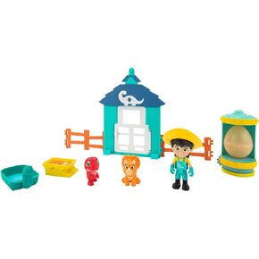 Dino Ranch Hatchery Adventure Set - Features Light Up Dino Egg Incubator, 3" Dino Rancher Min, Two Baby Dinos, Plus Six Accessories - Toys for Kids - Your Favorite Pre-Westoric Ranchers in Kuwait