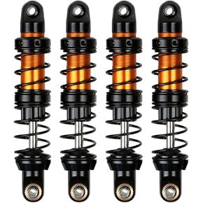 INJORA RC Shock Absorber 4pcs RC Damper for 1/10 RC Crawler Car Axial SCX10 90046 AXI03007 TRX4 TRX6 (70mm)