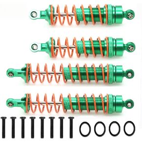 Aluminum Shocks Absorber Upgrades Parts for Arrma Senton 4X4 Granite 4X4 Bigrock 4X4 Vorteks 4X4 Typhon 4X4 RC Crawler,Front Rear RC Shocks Damper Big Bore 1/10 Hops Up Parts #AR330550 AR330551(Blue) in Saudi Arabia