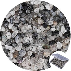 456 PCs Natural Chip Stone Beads, 5-8mm Irregular Multicolor Gemstones Loose Crystal Healing Green Aventurine Rocks with Hole for Jewelry Making DIY Crafts in Kuwait