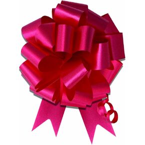 10 - 5" Red Pull Bow Pew Bows Wedding Decorations Christmas Gift Wrap in Saudi Arabia
