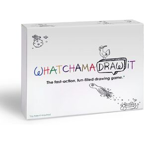 The Imagineering Company WatchamaDrawit Fast Action Drawing Game with Wildly Creative Challenges - A Family Board Game for Kids and Adults - Let The Family Game Night Fun Go Crazy in Saudi Arabia