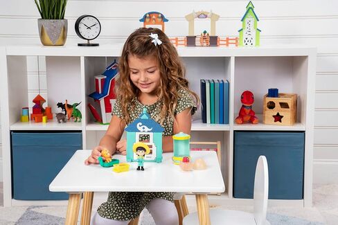 Dino Ranch Hatchery Adventure Set - Features Light Up Dino Egg Incubator, 3" Dino Rancher Min, Two Baby Dinos, Plus Six Accessories - Toys for Kids - Your Favorite Pre-Westoric Ranchers in Kuwait