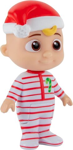 CoComelon Christmas Articulated Figure Set Toy, 4 Pieces - Includes 4" Holiday JJ, Tomtom, YoYo, & Bingo - Officially Licensed - Gift for Kids, Boys & Girls, Toddlers & Preschoolers - Set of 4 in Saudi Arabia