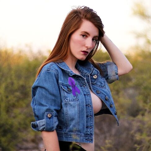 Purple Fabric Satin Awareness Ribbon Pins for Cancer Awareness Lapel Pin Purple Ribbon with Safety Pins for Women in Kuwait