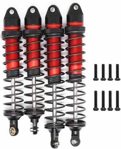 ممتص الصدمات من سبائك كاملة لـ Arrma Senton 4X4 Granite 4X4 Bigrock 4X4 Vorteks 4X4 Typhon 4X4 RC الزاحف، الجزء الأمامي الخلفي 1/10 RC Damper Big Bore Hops Up Parts #AR330550 AR330551 (أخضر) in Kuwait