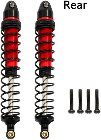 ممتص الصدمات من سبائك كاملة لـ Arrma Senton 4X4 Granite 4X4 Bigrock 4X4 Vorteks 4X4 Typhon 4X4 RC الزاحف، الجزء الأمامي الخلفي 1/10 RC Damper Big Bore Hops Up Parts #AR330550 AR330551 (أخضر) in Kuwait