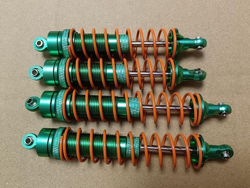 Aluminum Shocks Absorber Upgrades Parts for Arrma Senton 4X4 Granite 4X4 Bigrock 4X4 Vorteks 4X4 Typhon 4X4 RC Crawler,Front Rear RC Shocks Damper Big Bore 1/10 Hops Up Parts #AR330550 AR330551(Blue) in Saudi Arabia