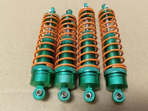 Aluminum Shocks Absorber Upgrades Parts for Arrma Senton 4X4 Granite 4X4 Bigrock 4X4 Vorteks 4X4 Typhon 4X4 RC Crawler,Front Rear RC Shocks Damper Big Bore 1/10 Hops Up Parts #AR330550 AR330551(Blue) in Saudi Arabia