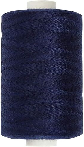 Kidlooks Durable Cotton Polyester Sewing Threads for Machine and Hand Sewing Accessories 150 Yard- Navy Blue in Saudi Arabia