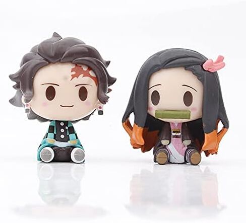 Anime Cosplay Cake Topper for De_mon S-layer Anime Figure Anime Party Supplies For Party For Gifts in Kuwait