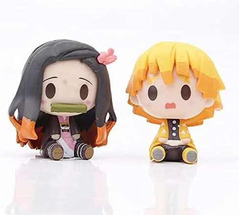 Anime Cosplay Cake Topper for De_mon S-layer Anime Figure Anime Party Supplies For Party For Gifts in Kuwait