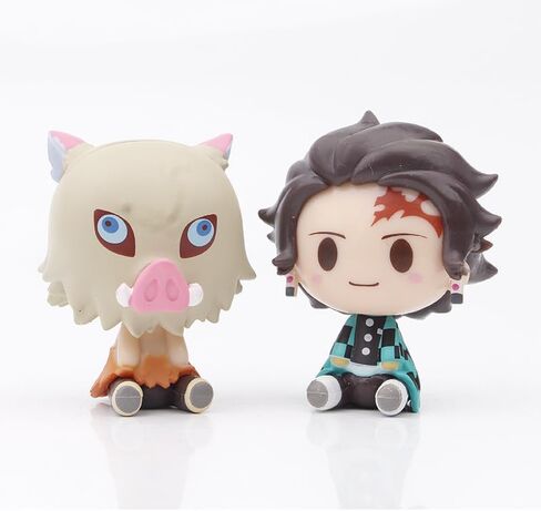 Anime Cosplay Cake Topper for De_mon S-layer Anime Figure Anime Party Supplies For Party For Gifts in Kuwait