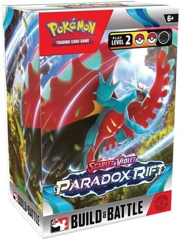 بوكيمون: Scarlet & Violet 4: Paradox Rift Booster Build & Battle Box in Saudi Arabia