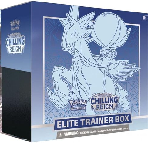 Pokemon SAS6 Chilling Reign Ice Elite Trainer Box in Saudi Arabia