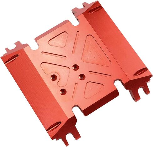 Aluminum Transmission Skid Plate Center Gearbox Mount for Axial Wraith 90018 1/10 RC Crawler Car (Black) in Kuwait