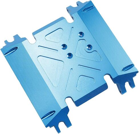 Aluminum Transmission Skid Plate Center Gearbox Mount for Axial Wraith 90018 1/10 RC Crawler Car (Black) in Kuwait