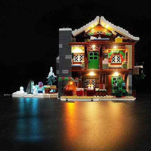 DALDED LED Lighting Kit for Lego Icons Alpine Lodge, LED Light Compatible with Lego 10325 Building Block Models (Music Version) in Kuwait