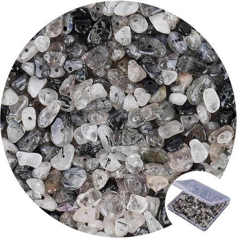 456 PCs Natural Chip Stone Beads, 5-8mm Irregular Multicolor Gemstones Loose Crystal Healing Green Aventurine Rocks with Hole for Jewelry Making DIY Crafts in Kuwait
