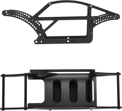 1/18 RC Crawler Lightweight Carbon Fiber Frame Rail TRX4M Carbon Fiber Comp Chassis Kit for 1/18 RC Rock Crawler Car TRX4M Defender Bronco TRX4M Upgrades in Saudi Arabia